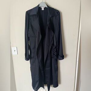 Rachel Zoe trench jacket navy
